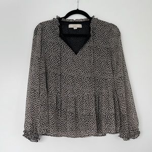 LOFT Long Sleeve Blouse